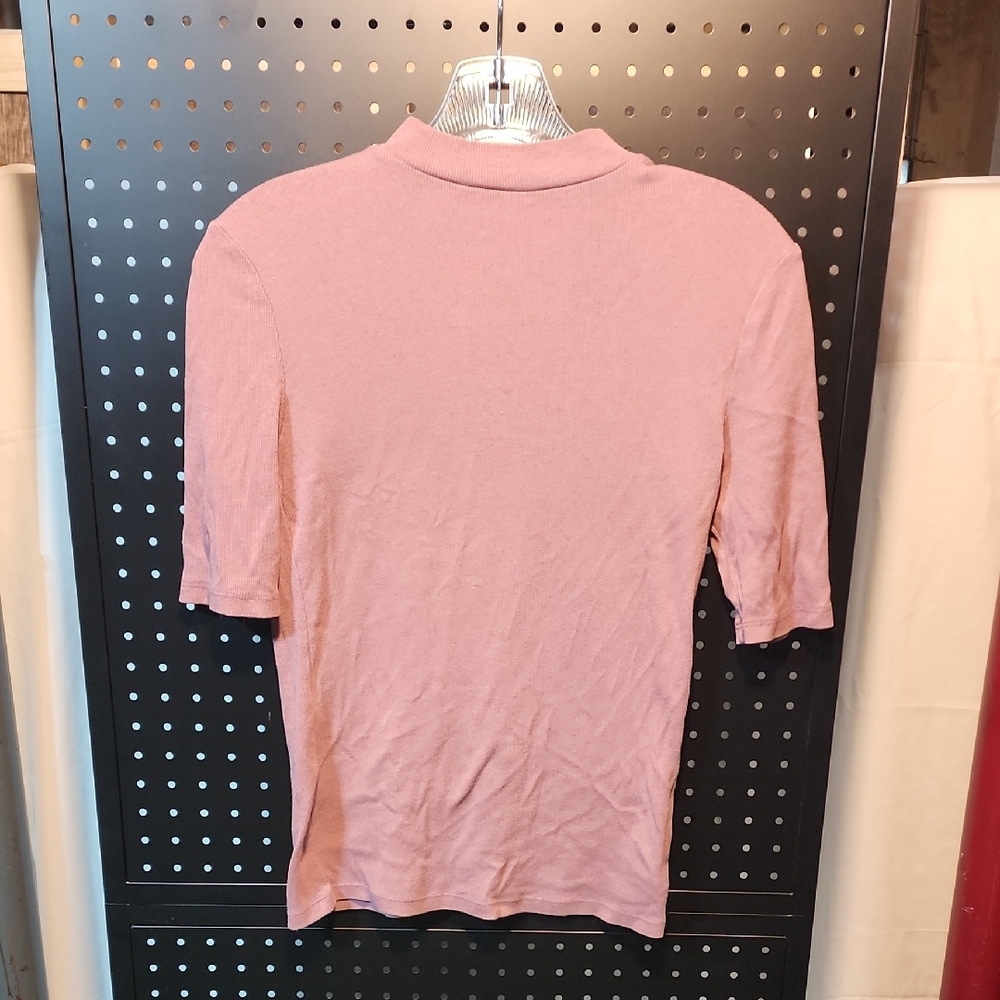 A New Day Mauve Ribbed Top